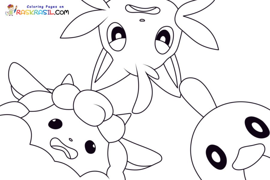 Palworld Coloring Pages Printable for Free Download