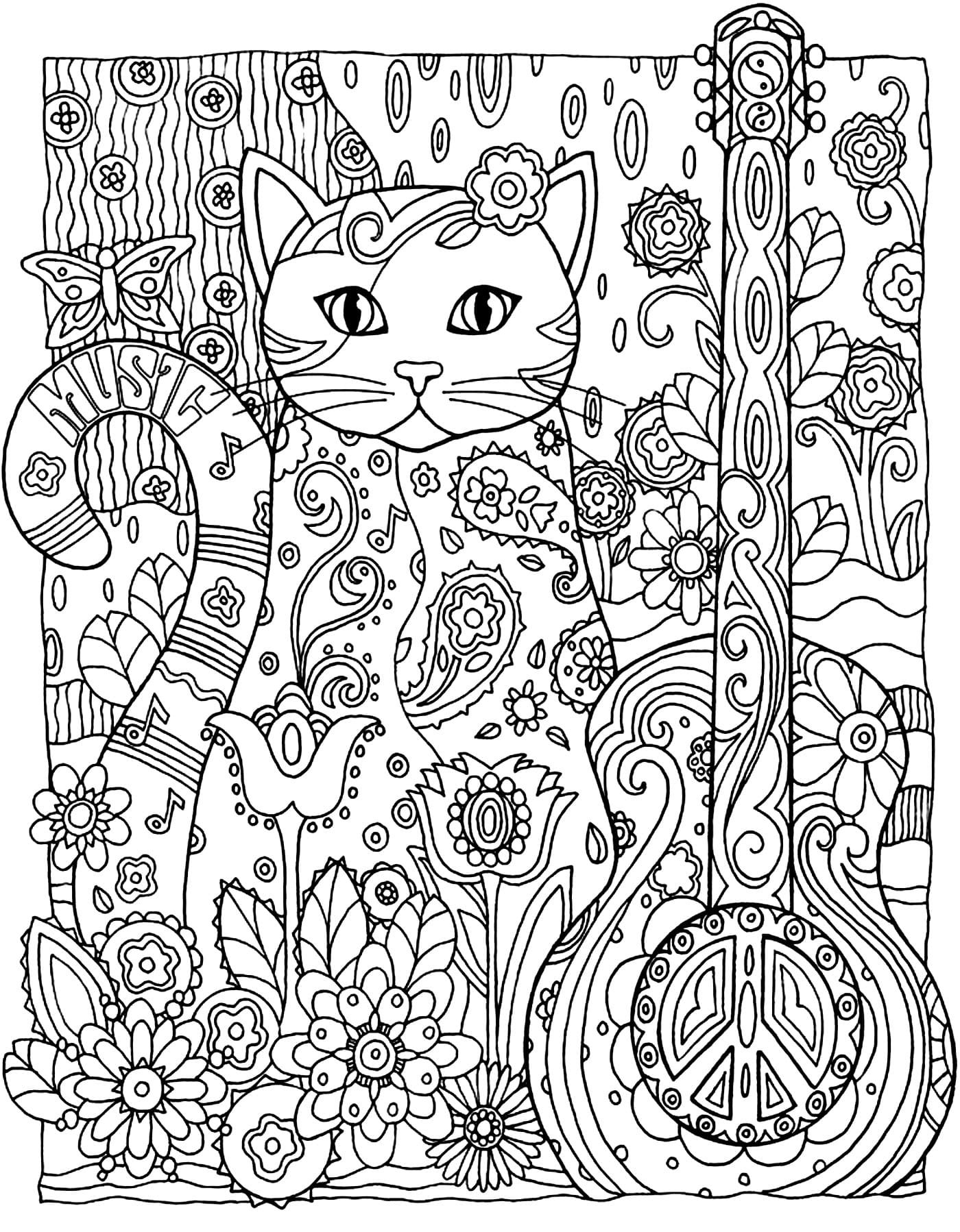 Antistress Coloring Pages Printable For Free Download