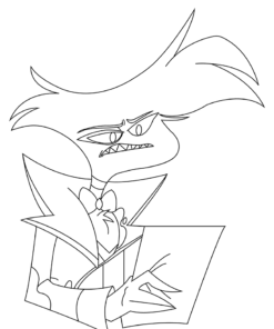 Hazbin Hotel Coloring Pages Printable for Free Download