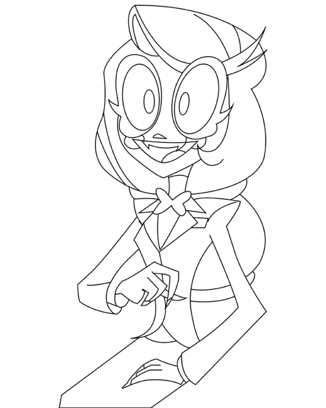 Hazbin Hotel Coloring Pages Printable for Free Download