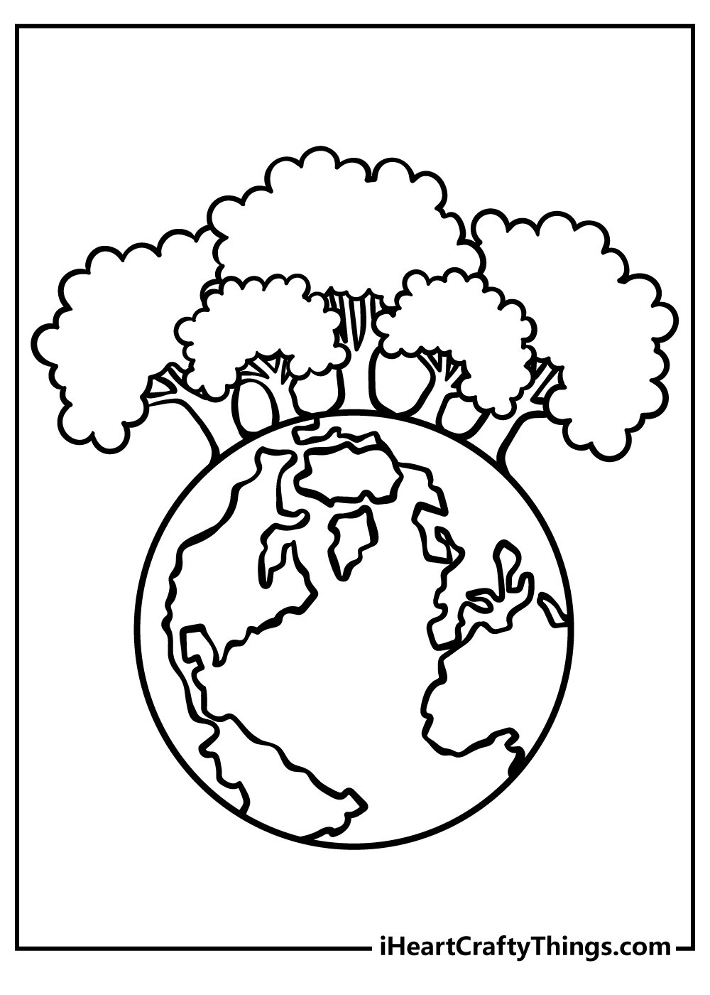 Save The Earth Coloring Pages Printable for Free Download