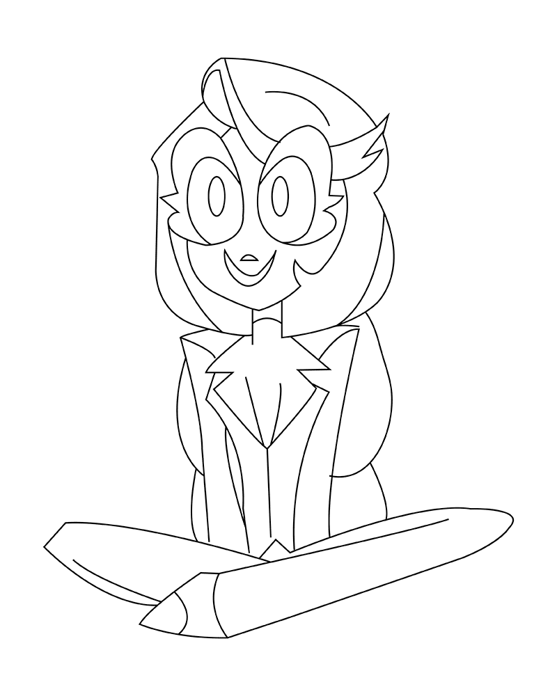 Hazbin Hotel Coloring Pages Printable for Free Download