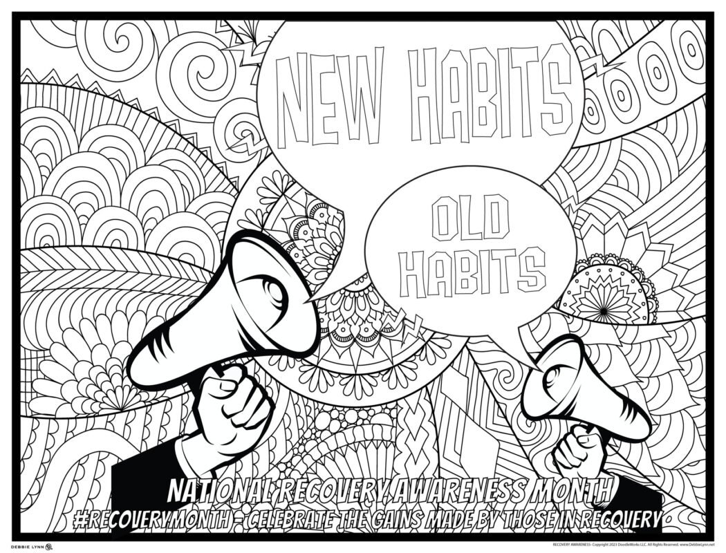 Addiction Coloring Pages Printable for Free Download