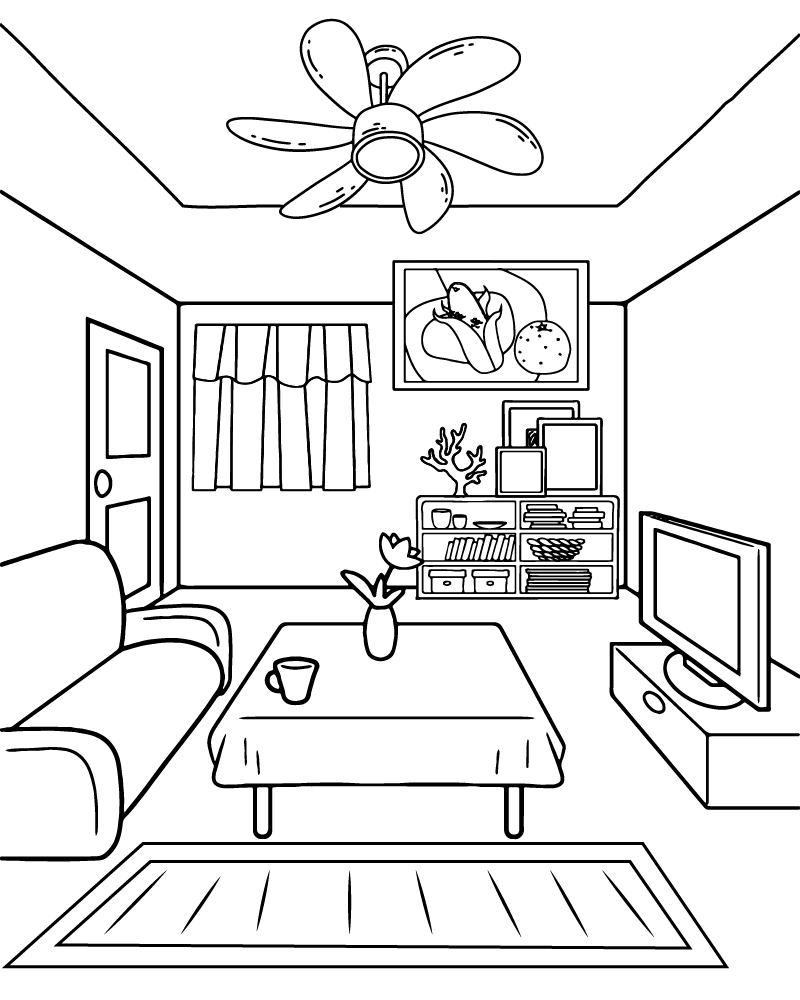 Cozy Coloring Pages Printable for Free Download