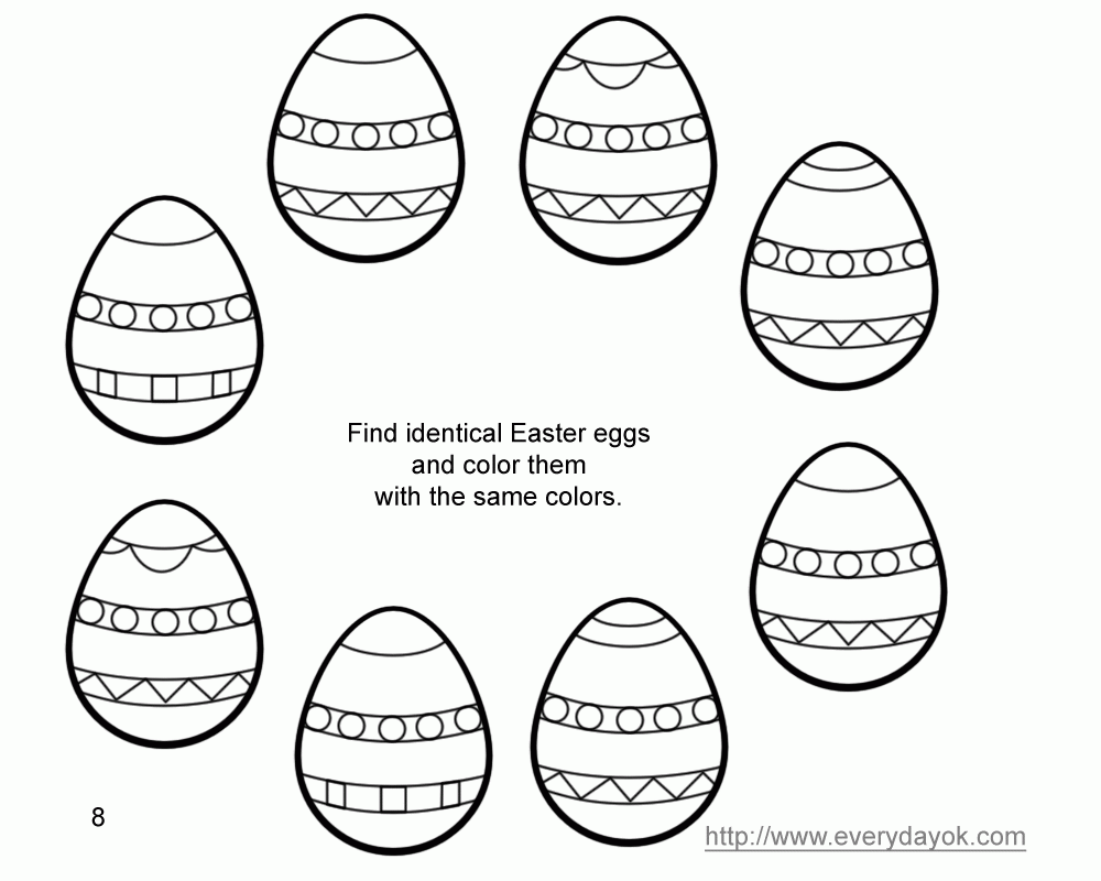 Easter Coloring Pages Printable for Free Download