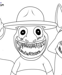 Zoonomaly Coloring Pages Printable for Free Download