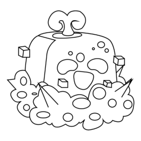 Blox Fruits Coloring Pages Printable for Free Download