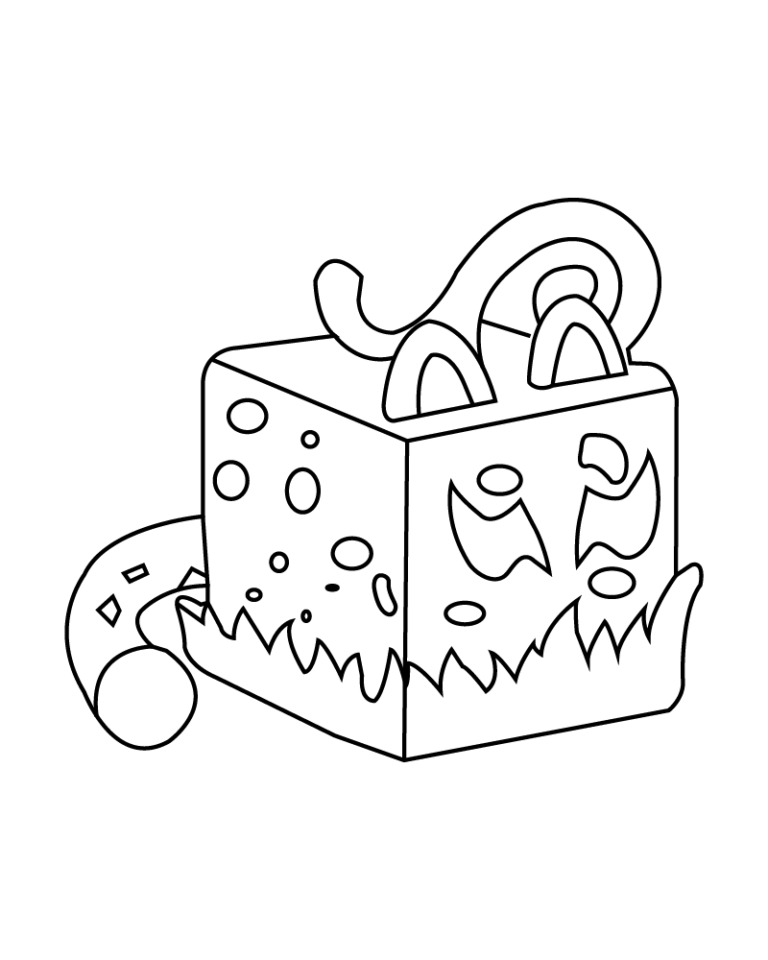 Blox Fruits Coloring Pages Printable for Free Download