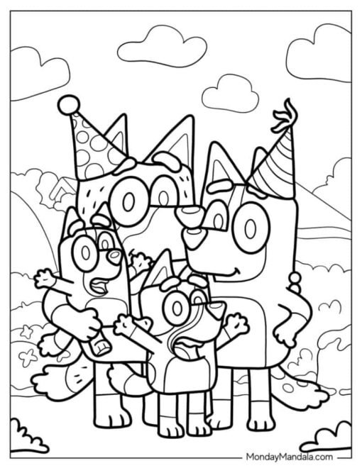 Chilli Heeler Coloring Pages Printable for Free Download