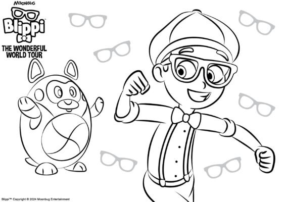 Meekah Coloring Pages Printable for Free Download