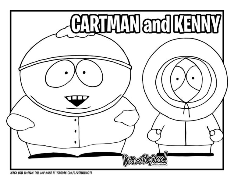 Stan Marsh Coloring Pages Printable for Free Download