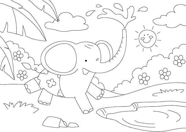 Melon Playground Coloring Pages Printable for Free Download