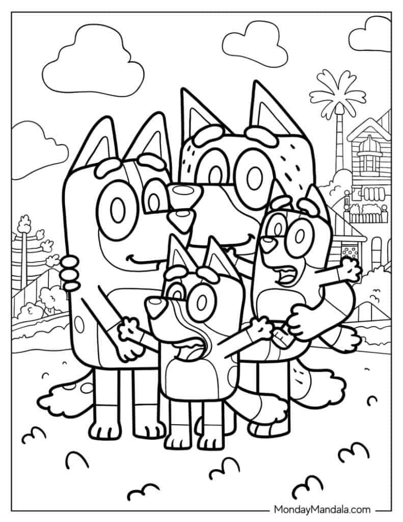 Chilli Heeler Coloring Pages Printable for Free Download