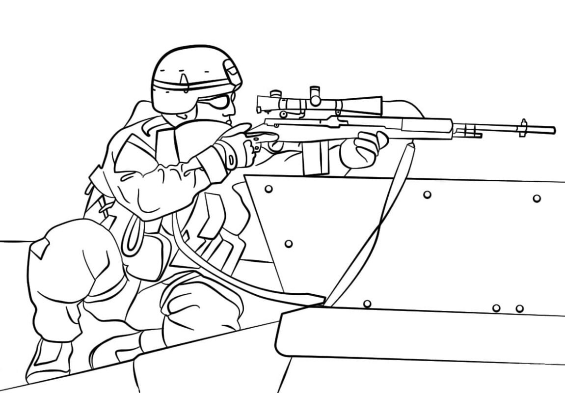 Soldiers Coloring Pages Printable for Free Download