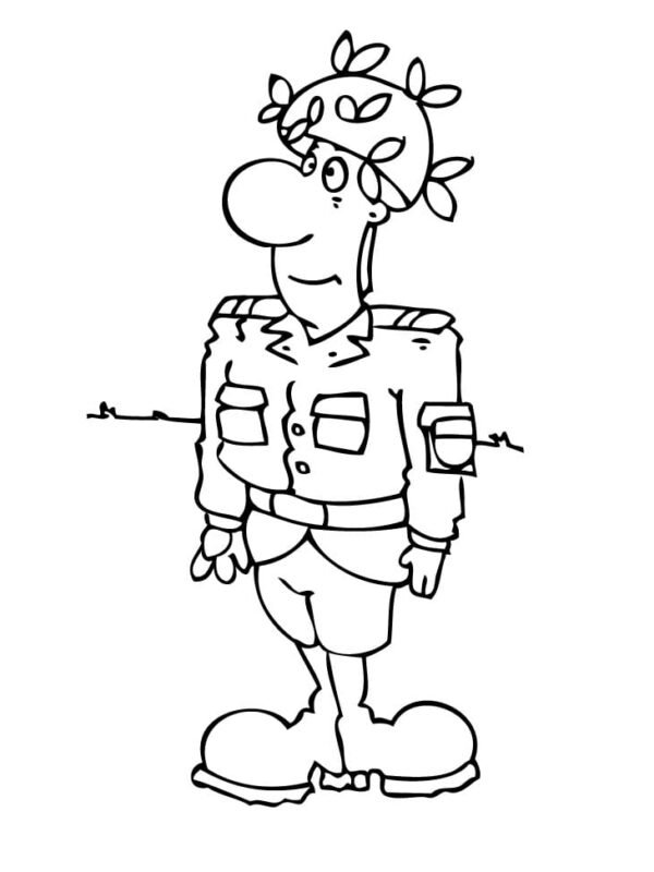 Soldiers Coloring Pages Printable for Free Download