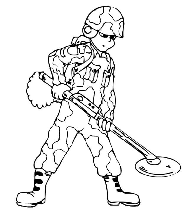 Soldiers Coloring Pages Printable for Free Download