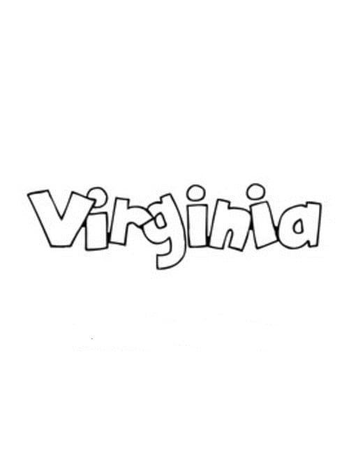 Virginia Coloring Pages Printable for Free Download