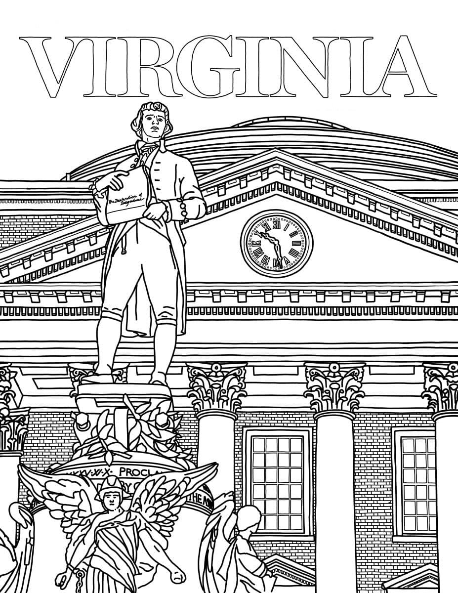 Virginia Coloring Pages Printable for Free Download