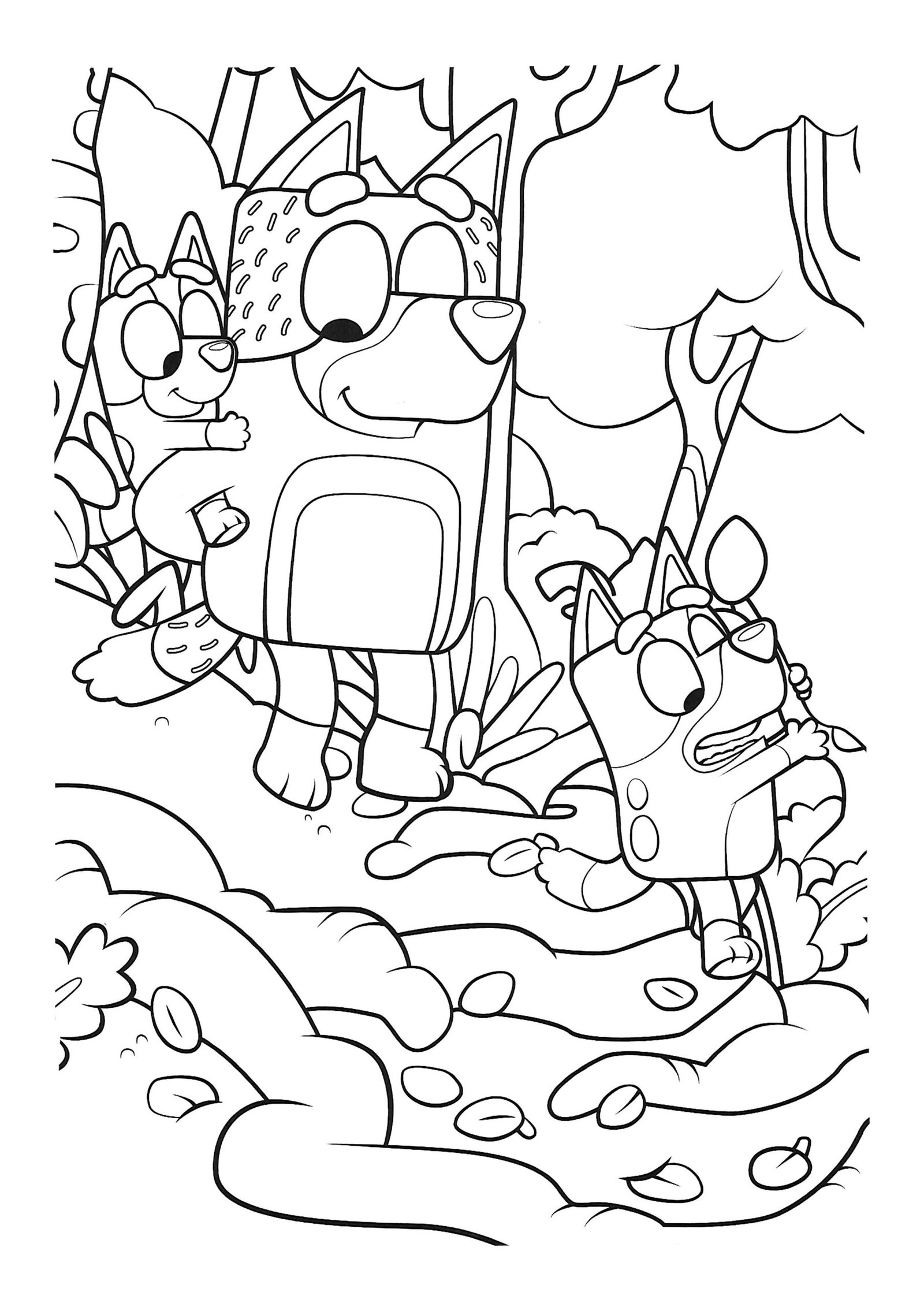 Chilli Heeler Coloring Pages Printable for Free Download