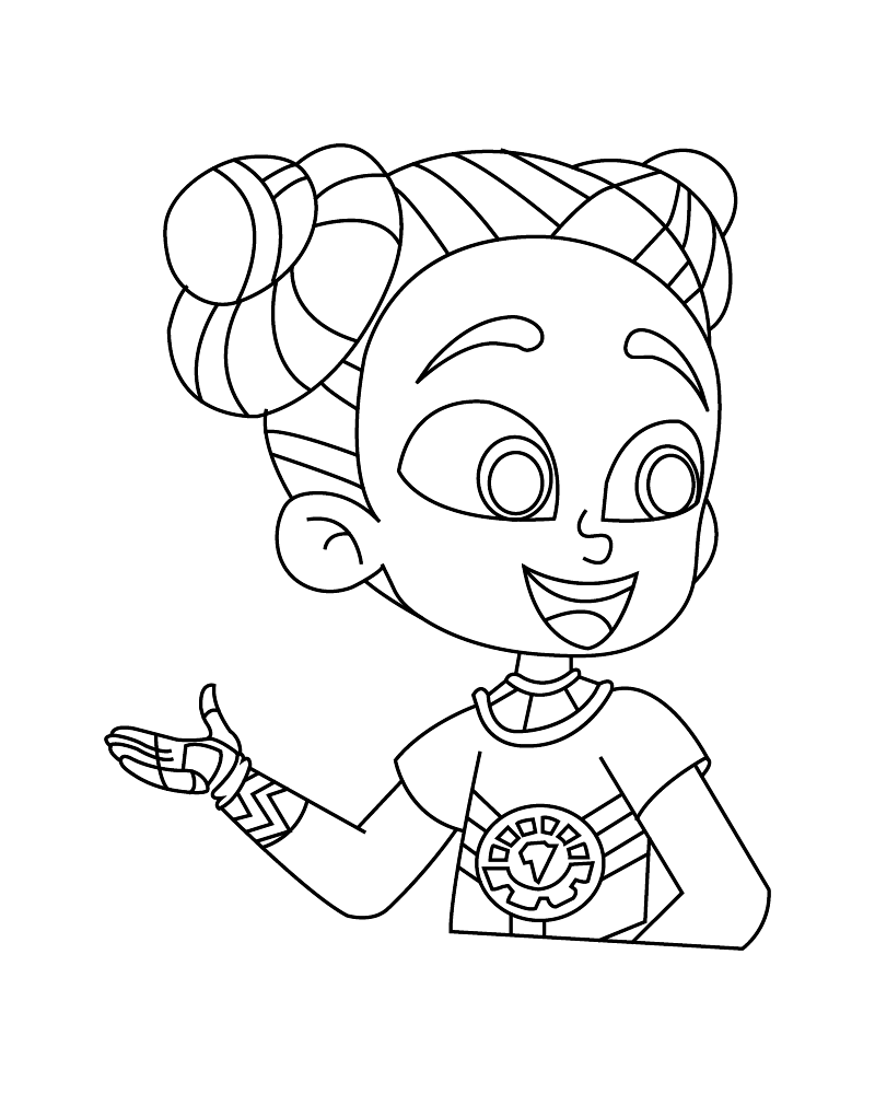 Super Sema Coloring Pages Printable for Free Download