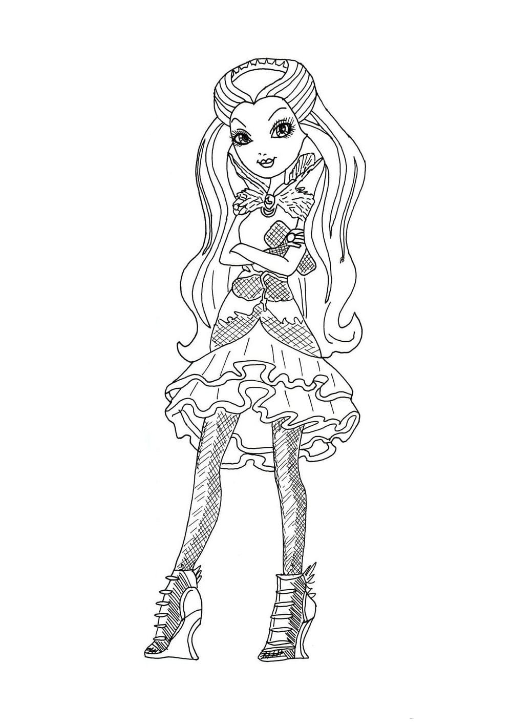 Ever After High Coloring Pages Printable for Free Download