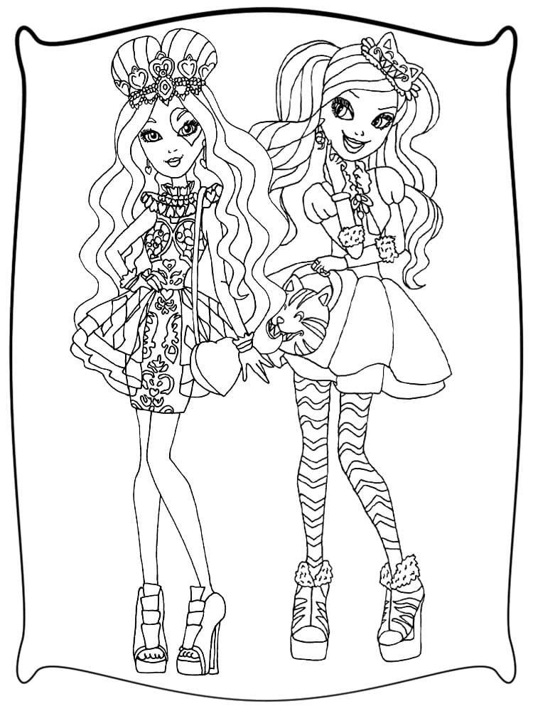 Ever After High Coloring Pages Printable for Free Download