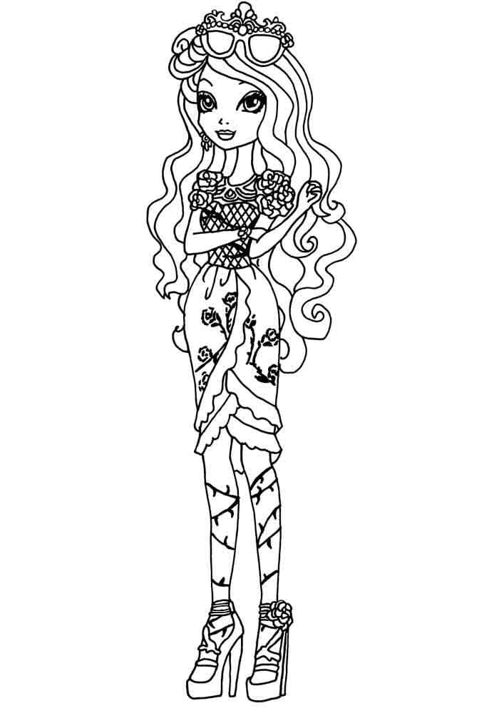 Ever After High Coloring Pages Printable for Free Download